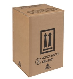 AirSea USA UN 4G box for 1 x 5L steel drum, 4G/X13/S. This 4G box is approved