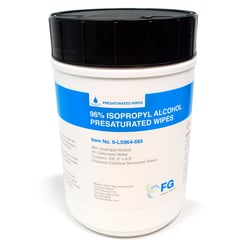 Essentra Porous Technologies FG Clean Wipes Presaturated Wipes Canister,