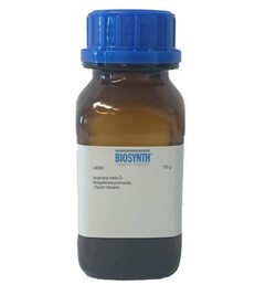 Carbosynth LLC. Isopropyl-beta-D-thiogalactopyranoside, 367-93-1, MFCD00063273,