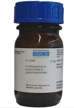 Carbosynth LLC. 4-Nitrophenyl-N-acetyl-beta-D-galactosaminide, 14948-96-0,