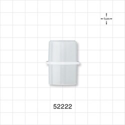 Qosina Corp&nbsp;Adapter, 22 mm OD x 22 mm OD