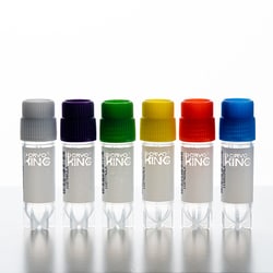 TWD Scientific LLC&nbsp;BioX 1D Barcoded 2.0mL Cryovial, Yellow Cap, External Thread. Case of 1000
