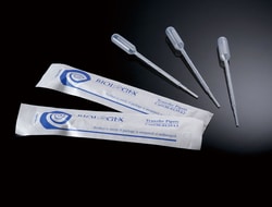TWD Scientific LLC Transfer Pipette, Twdbiox, 1Ml, Disposable, Sterile, Polyethylene, Molded Graduations, Individually Wrapped, 2000/Case.