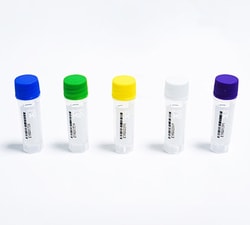 TWD Scientific LLC Vial, Cryovial, Twd Biox, 1.0Ml, 1D Barcoded, External Thread, Red Cap, Sterile, Writing Patch, Marked Graduations, Polypropylene, 1000 Vials/Case