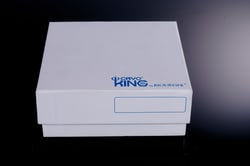 TWD Scientific LLC Cardboard, Freezer Box, Twdbiox, 2In, 81Well, White Plasti-Coat™, 100/Case.