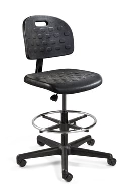 Bevco Precision Manufacturing Co Poly Chair with Casters; Mid size
