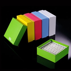 LabScientific Cryovial box and lid – 50mm. 100-well. 2