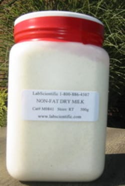 LabScientific Non-Fat dry milk. Biotin-Free. 500g. Drosophila., Quantity: