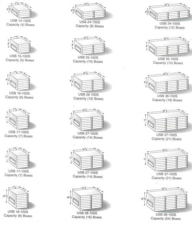 LabScientific Freezer storage rack for 100place slide boxes. 2x6