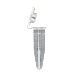 Zymo Research Corporation 2.0 mL V-bottom Clear Tube, with caps, 500 pack,