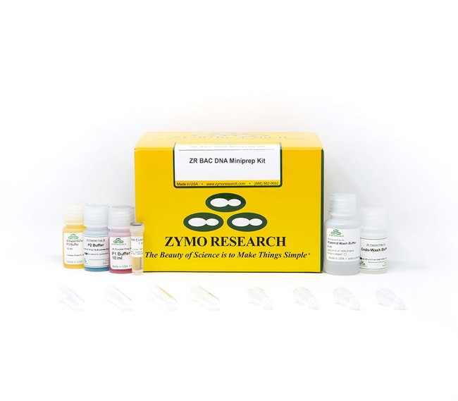 Zymo Research CorporationZR BAC DNA Miniprep Kit, 100 Preps Fisher