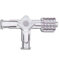 Strategic Applications Inc 3 Way Stopcocks - 3 ports, 10/pack