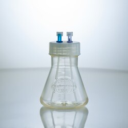 Thomson Instrument Company Optimum Growth 250mL Flask, w/ Dual Port Cap,