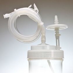 Thomson Instrument Company&nbsp;Bidirectional Transfer Cap, 2' Tubing w/ Luer Lock, Sterile