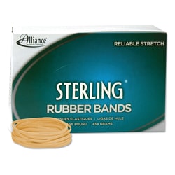 Essendant Sterling Rubber Bands, Size 33, 0.03"" Gauge, Crepe, 1 lb Box,