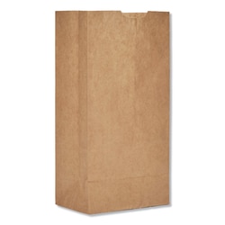 Essendant Grocery Paper Bags, 30 lbs Capacity, #4, 5""w x 3.33""d x 9.75""h,