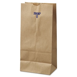 Essendant&nbsp;Grocery Paper Bags, 35 lbs Capacity, #8, 6.13