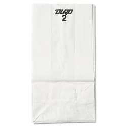 Essendant Grocery Paper Bags, 30 lbs Capacity, #2, 4.31""w x 2.44""d x