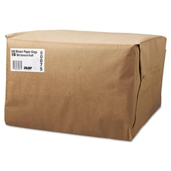 Essendant Grocery Paper Bags, 52 lbs Capacity, 1/6 BBL, 12