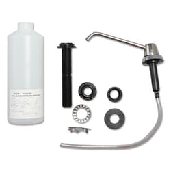 Essendant Counter-Mounted Soap Dispenser, 34 oz, 3"" x 4"" x 6"", Stainless