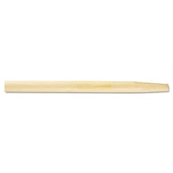 Essendant&nbsp;Tapered End Broom Handle, Lacquered Hardwood, 1 1/8 dia x 54, Natural