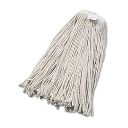 Essendant Cut-End Wet Mop Head, Cotton, No. 32, White, 12/Carton, Quantity: