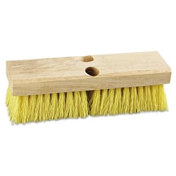 Essendant Deck Brush Head, 10"" Wide, Polypropylene Bristles, Quantity: