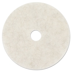 Essendant Natural White Burnishing Floor Pads, 17