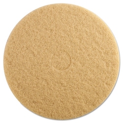 Essendant Tan Burnishing Floor Pads, 19