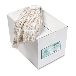 Essendant Pro Loop Web/Tailband Wet Mop Head, Cotton, 12/Carton
