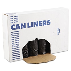 Essendant&nbsp;Low-Density Waste Can Liners, 56 gal, 0.6 mil, 43