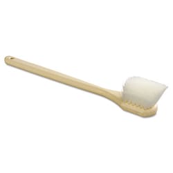Essendant Utility Brush, Nylon Fill, 20"" Long, Tan Handle, Quantity: Each