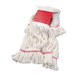 Essendant Super Loop Wet Mop Head, Cotton/Synthetic, Large Size, White,