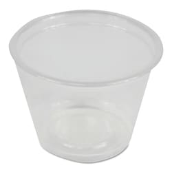 Essendant Boardwalk Souffle/Portion Cups, 1 oz, Clear, 2500/cs, Quantity: