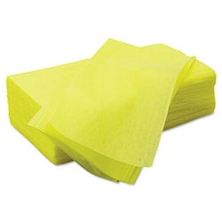 Essendant Masslinn Dust Cloths, 24 x 24, Yellow, 150/Carton, Quantity: