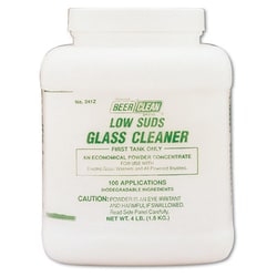 Essendant&nbsp;Beer Clean Glass Cleaner, Unscented, Powder, 4 lb. Container