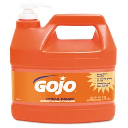 Essendant&nbsp;NATURAL ORANGE Smooth Hand Cleaner, 1 gal, Pump Dispenser, Citrus Scent, 4/Carton