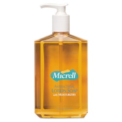 Essendant Antibacterial Lotion Soap, 12oz, Pump Bottle, Light Scent, Quantity:
