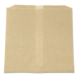 Essendant Waxed Napkin Receptacle Liners, 8.5"" x 8"", Brown, 500/Carton,
