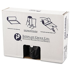 Essendant High-Density Interleaved Commercial Can Liners, 60 gal, 16 microns, 43