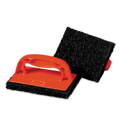 Essendant Scotchbrick Griddle Scrubber, 4 x 6 x 3, Red/Brown, 4 per Pack