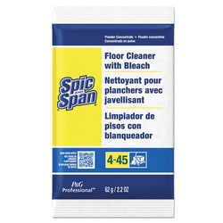 Essendant&nbsp;Bleach Floor Cleaner Packets, 2.2oz Packets, 45/Carton