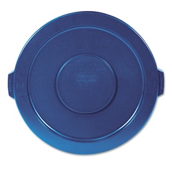 Essendant Round Flat Top Lid, for 32-Gallon Round Brute Containers, 22 1/4