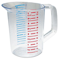 Essendant Bouncer Measuring Cup, 32oz, Clear, Quantity: Each of 1