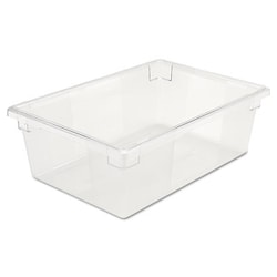 Essendant Food/Tote Boxes, 12 1/2gal, 26w x 18d x 9h, Clear, Quantity: