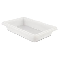 Essendant&nbsp;Food/Tote Boxes, 2gal, 18w x 12d x 3 1/2h, White