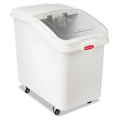 Essendant ProSave Mobile Ingredient Bin, 30.86gal, 18w x 29 3/4d x 28h, White
