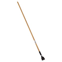 Essendant Snap-On Hardwood Dust Mop Handle, 1 1/2 dia x 60, Natural, Quantity: