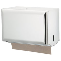 Essendant&nbsp;Singlefold Paper Towel Dispenser, White, 10 3/4 x 6 x 7 1/2