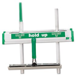 Essendant Hold Up Aluminum Tool Rack, 18w x 3.5d x 3.5h, Aluminum/Green